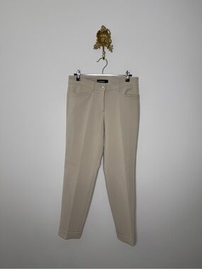 Cambio Straight Leg Khaki Pants